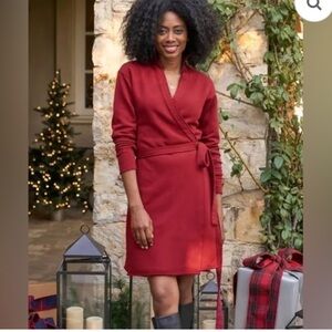 Frank & Eileen Red Midi Dress
